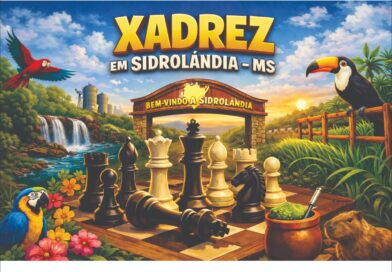 Sidrolândia sedia o Festival da Criança e Juventude de Xadrez 2026 dia 11 de abril