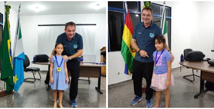 Giovanna e Maria vencem respectivamente as categorias sub-6 e sub-8 no Estadual Feminino de xadrez