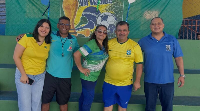 Escola Clio Proença realiza projeto Ritmos da Copa 